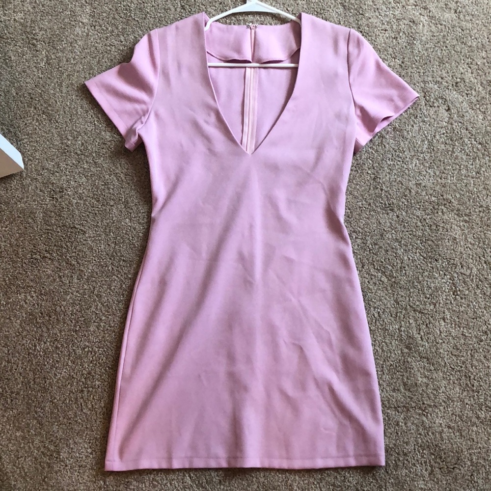 Tobi Deep V cocktail dress